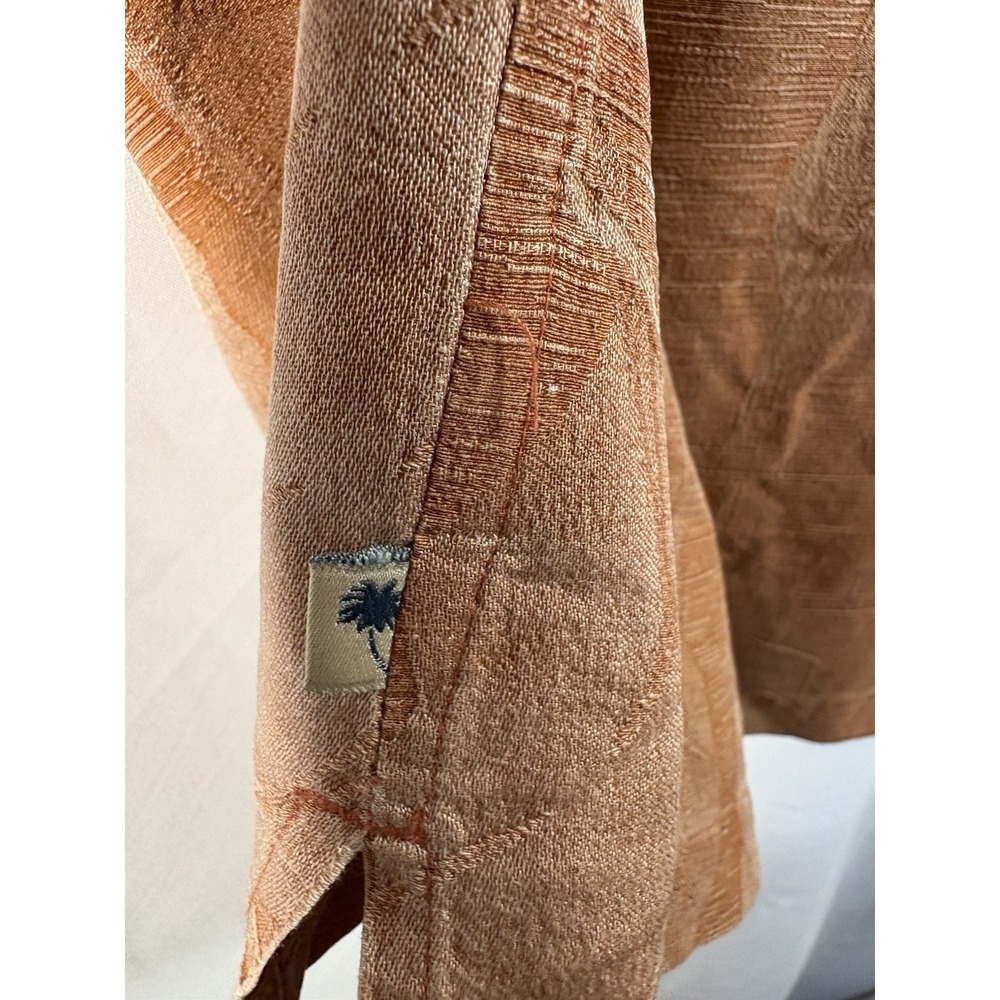 Island Shores shirt size 2XL washable silk short sleeves button up - Picture 5 of 7